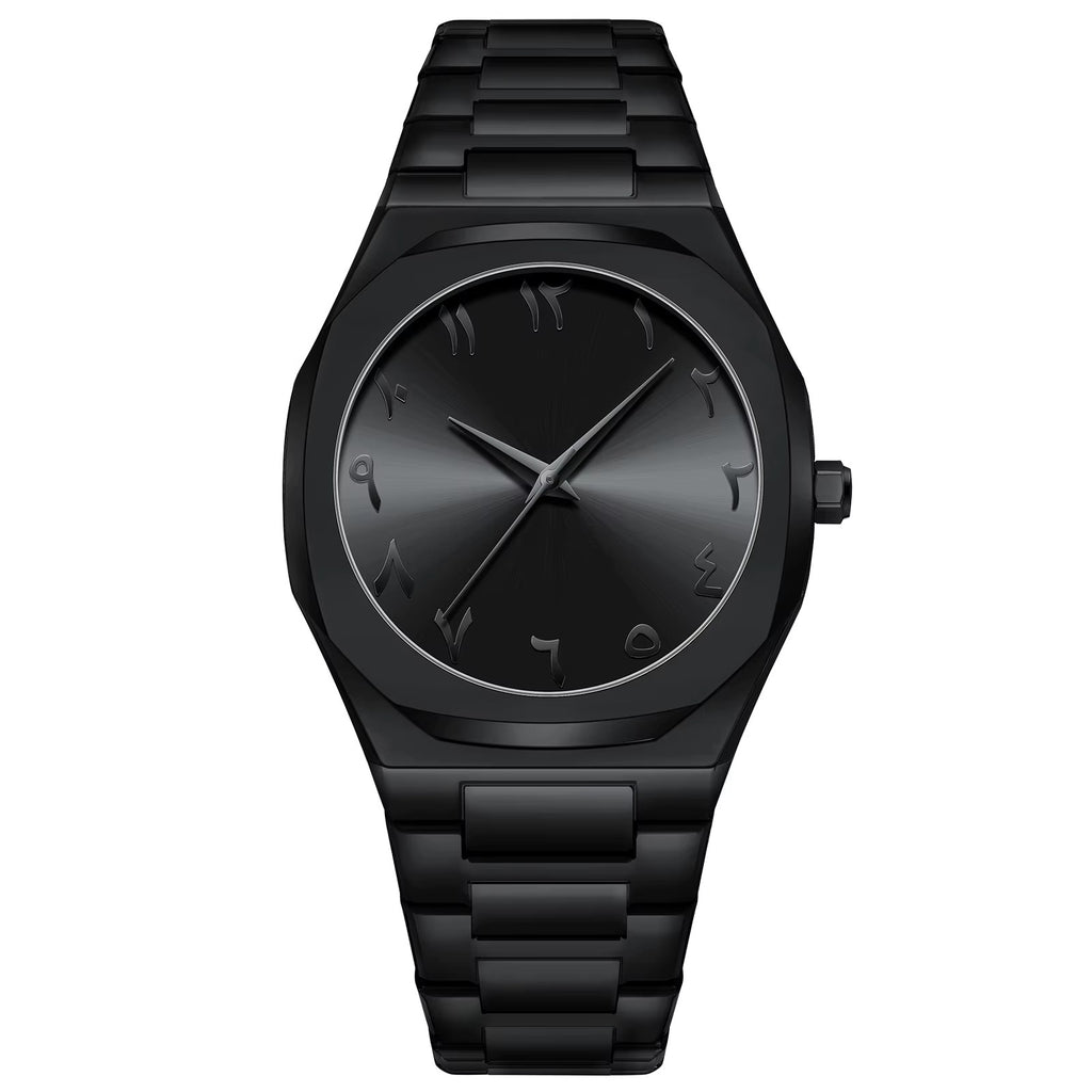 Black Arabic Aura Watch